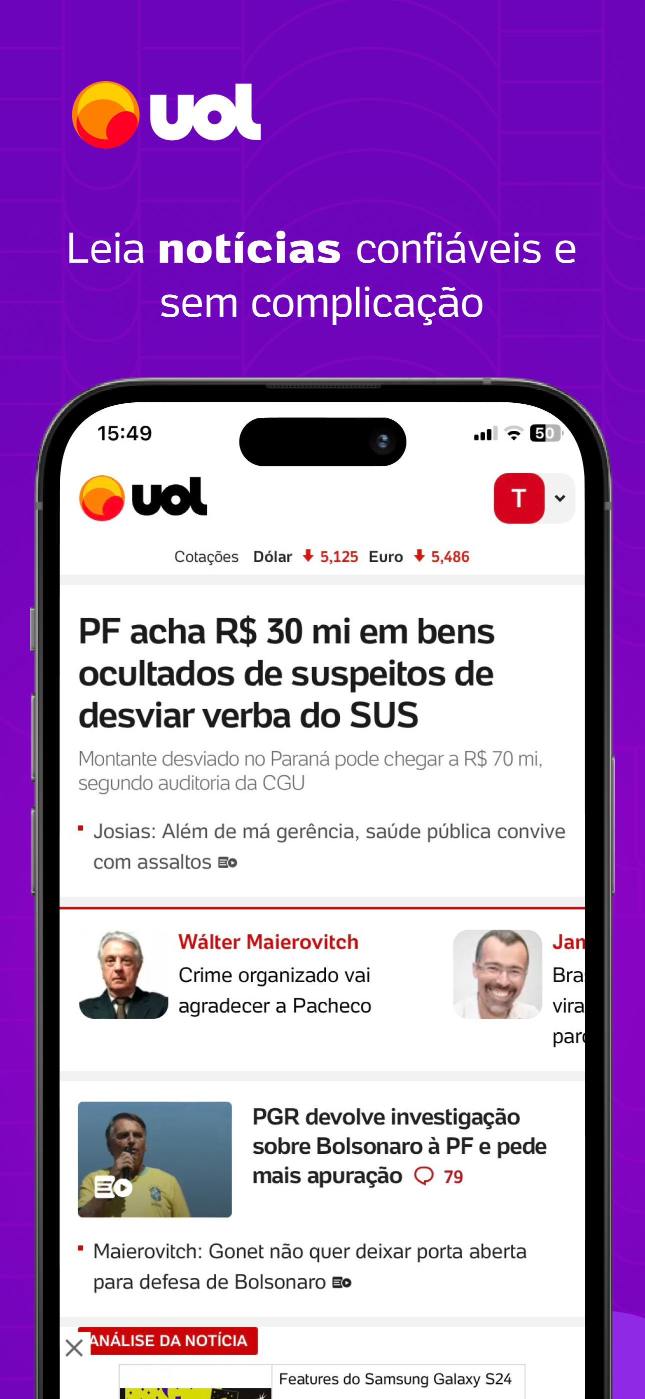 UOL: Notícias em tempo real