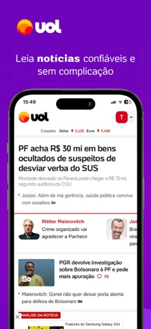 UOL: Notícias em tempo real screenshot