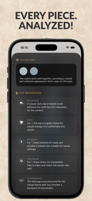 The Stylist - AI Outfit Critic screenshot 3