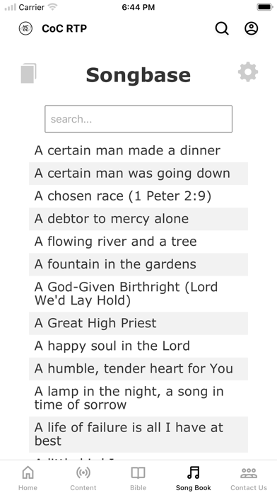 Screenshot 4 of Christians on Campus NC App