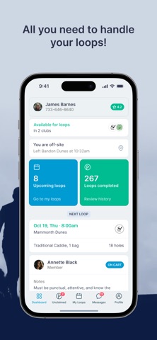 ClubUp Caddies screenshot