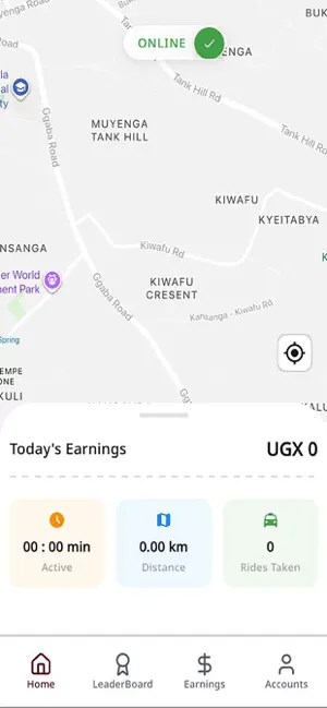 Selam Ride Uganda Driver screenshot 3