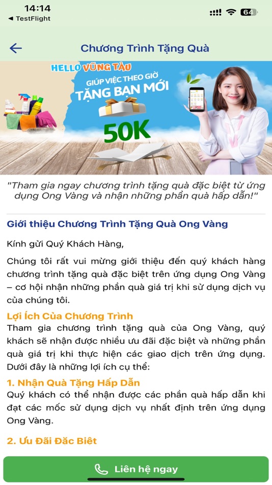 #7. Ong Vàng – Ứng dụng gia đình (iOS) By: Nguyen Cuong