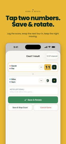 CourtQueue のスクリーンショット