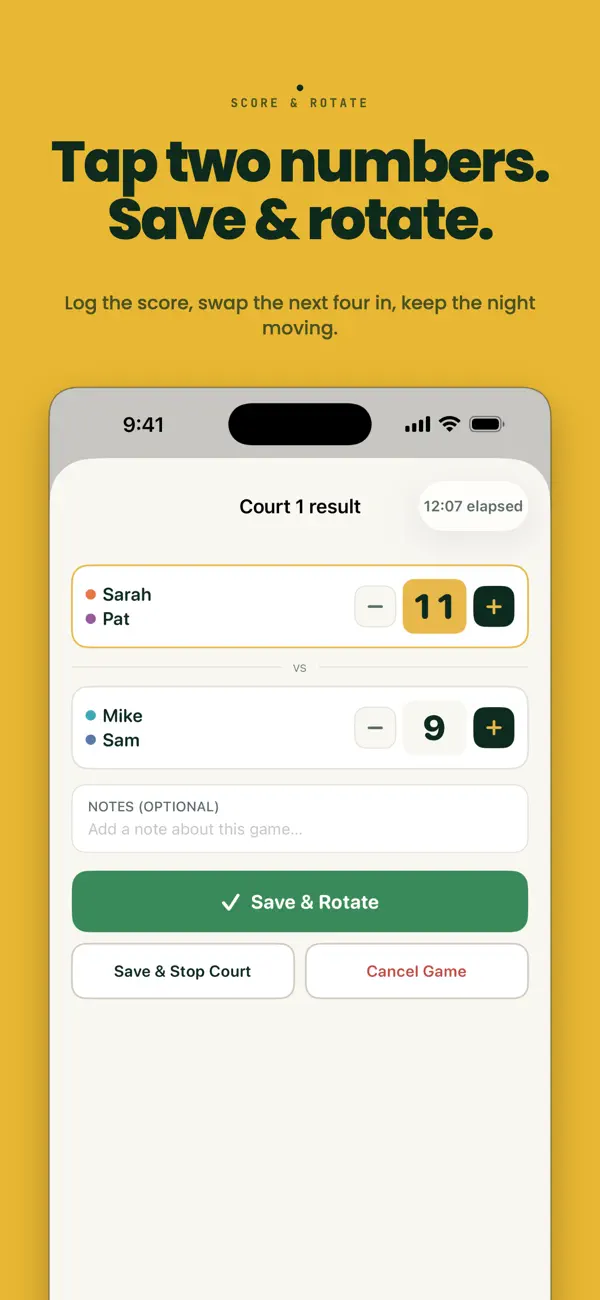 Screenshot #2 pour CourtQueue