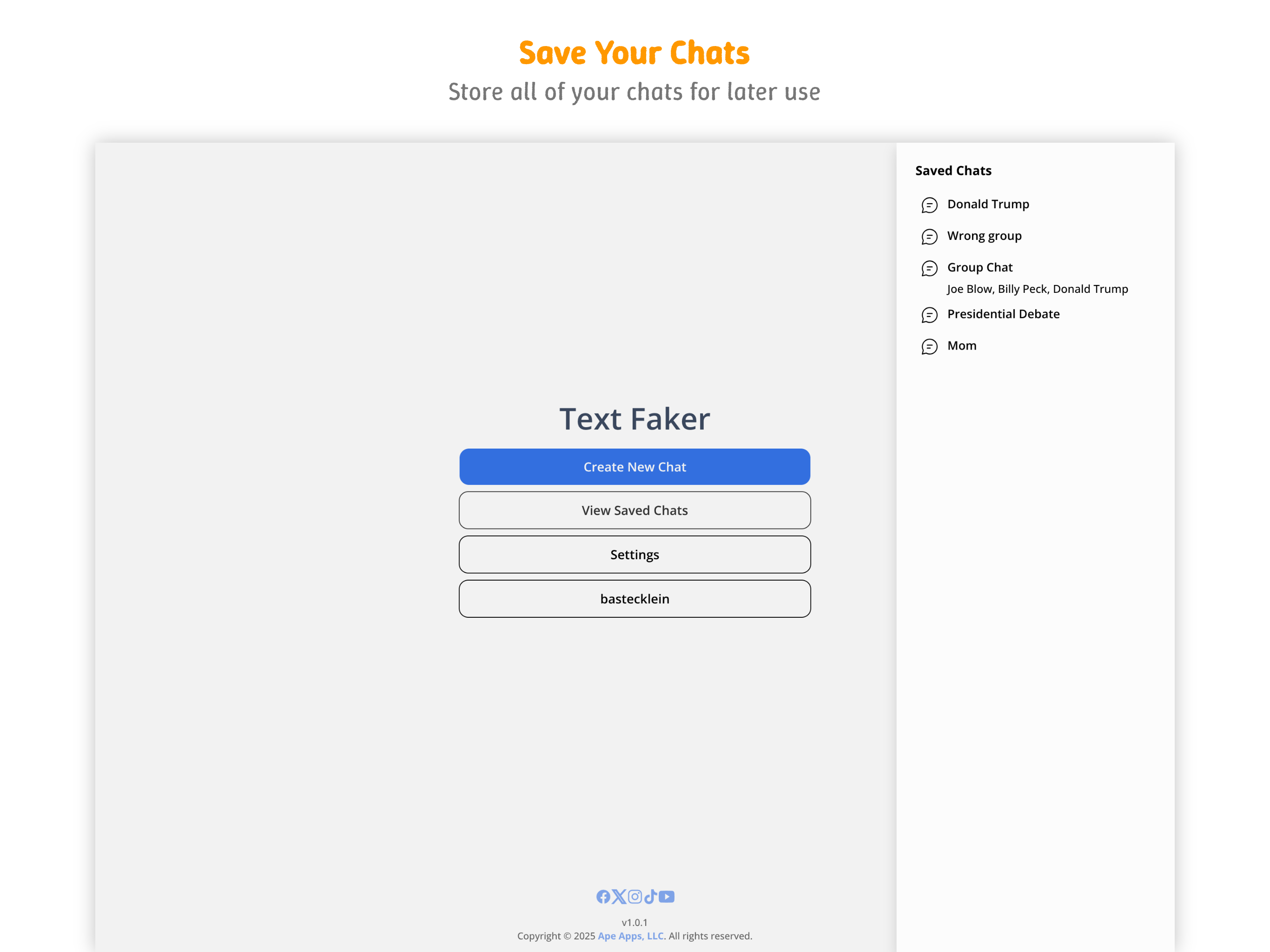 Text Faker