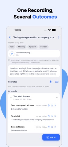 LetsVoice: AI Voice Notes screenshot 3