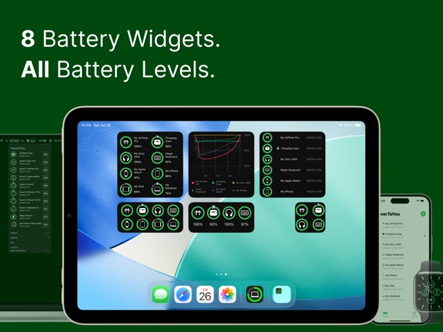 Battery Widget: PowerToYou on the App Store