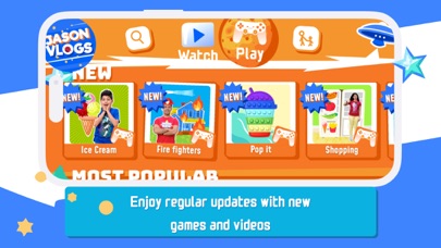 Jason Vlogs: games and videos Screenshot