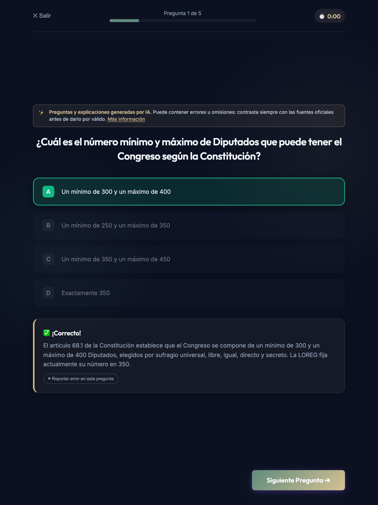 Screenshot 10 of OPOSICIONES.PRO