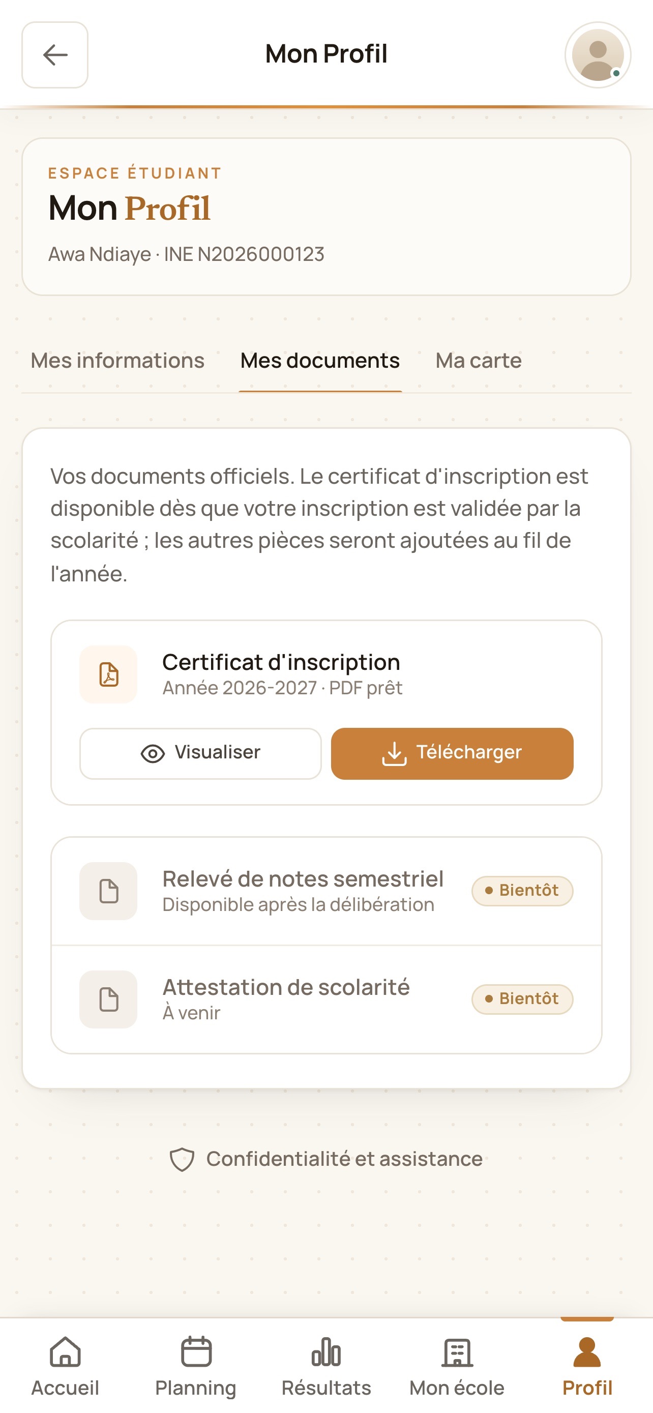 Screenshot 6 of Ept Etudiant