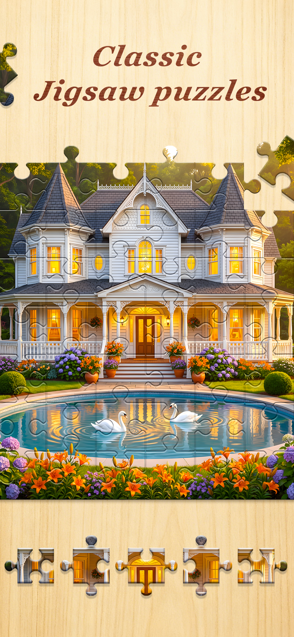 Sweet Home Jigsaw Puzzle screenshot 2