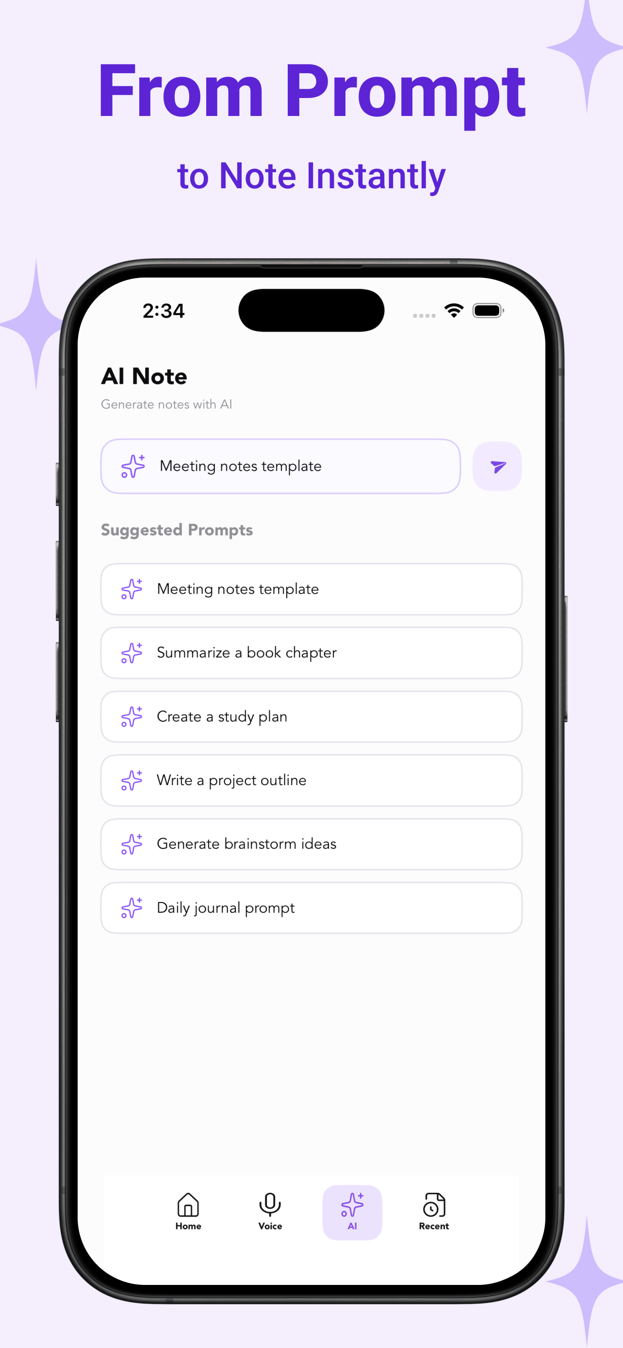 AI Notebook - AI Note Taker. screenshot 6