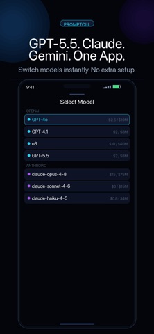 Promptoll: Multi AI Chat & API Screenshot 3 of 5