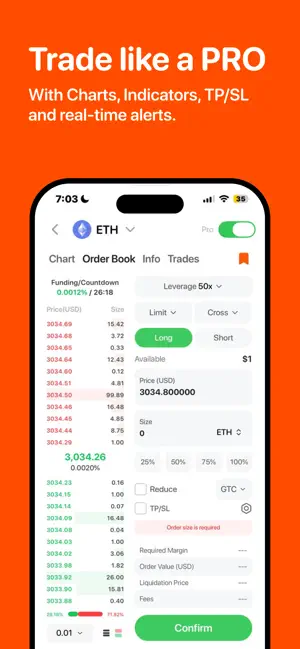 Brightside: Onchain Markets screenshot 3