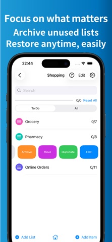 Checklist Maker-Grocery & Work Screenshot 3 of 8