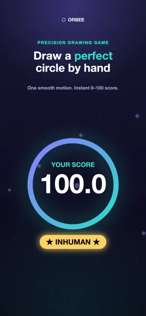 Orbee: Draw a Perfect Circle screenshot 1