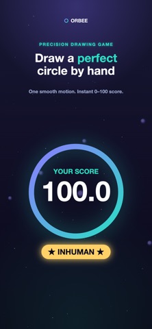 Orbee: Draw a Perfect Circle screenshot