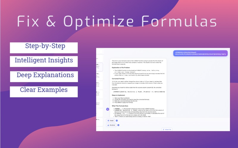 Formula Helper AI screenshot