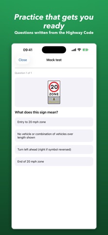 Highway Code United Kingdom screenshot