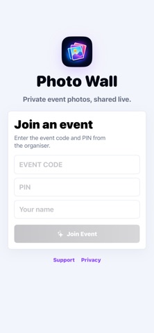 Collabify Photo Wall screenshot