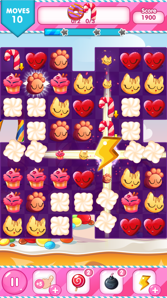 #7. Gelato Crunch : Match 3 Game (iOS) 来自: Navid Rahmani