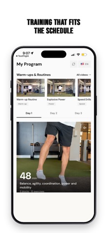 AthWay: Athlete Workout Plan Screenshot 3 of 5