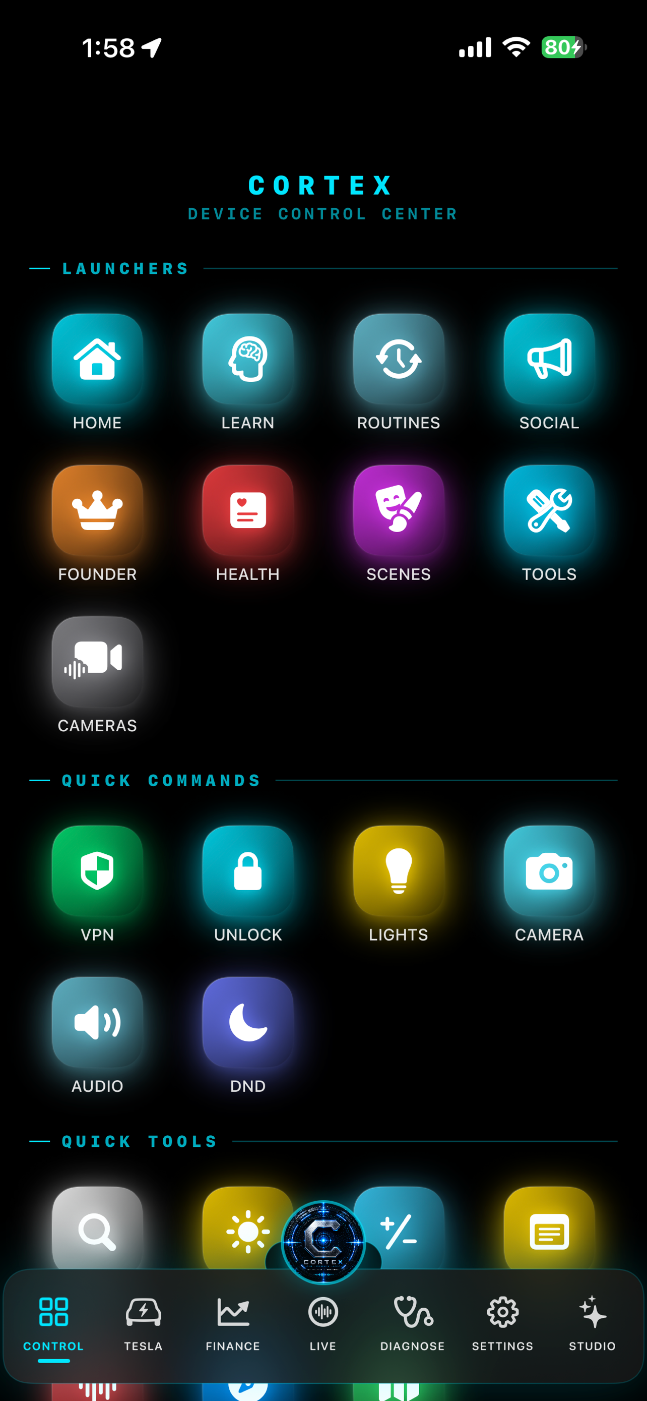 CORTEX Node screenshot 3