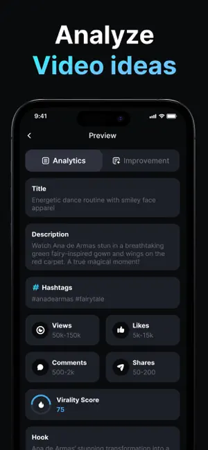 Reels Trends AI Video Analyzer screenshot 4