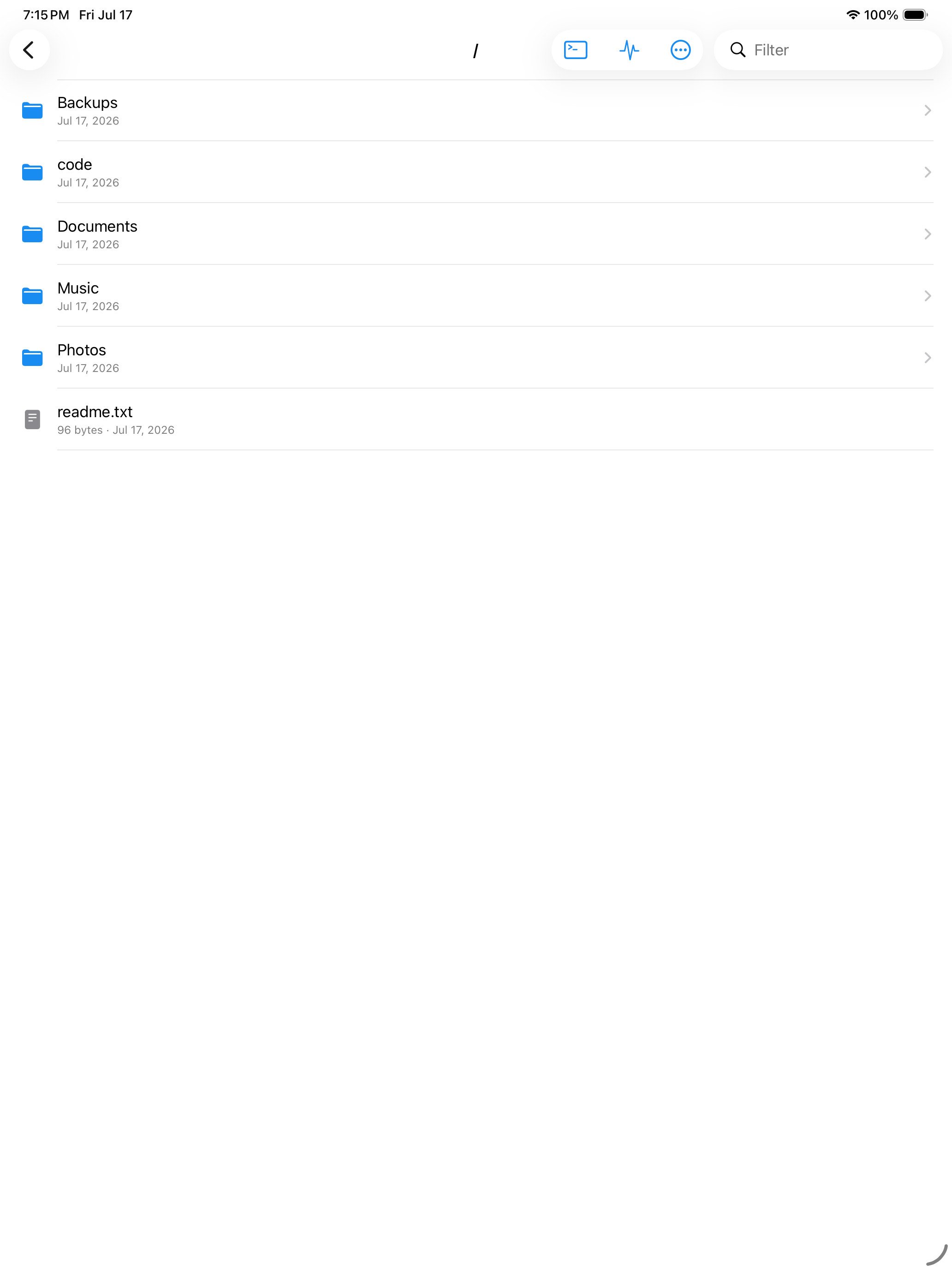 SFTP Files screenshot 5