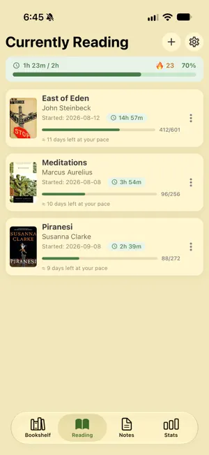 Typesetter: Book Notes screenshot 2