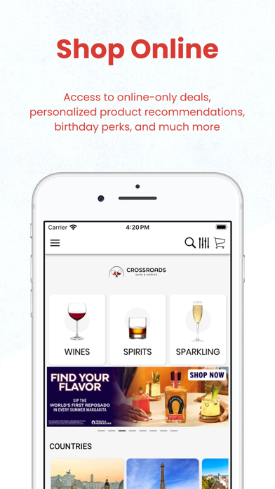 Crossroads Wine & Spirits NY Screenshot