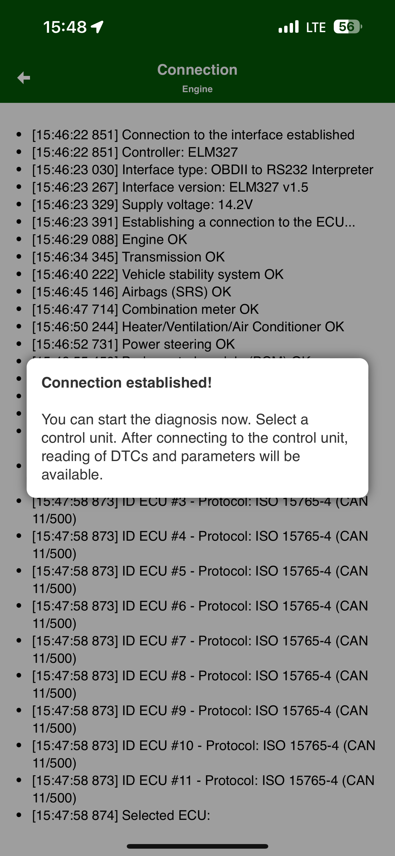 MotorData OBD ELM car scanner