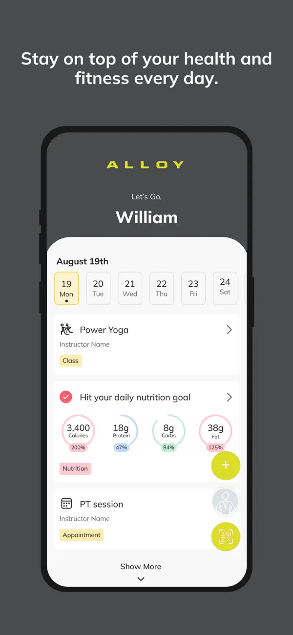 Screenshot #2 pour Alloy Personal Training
