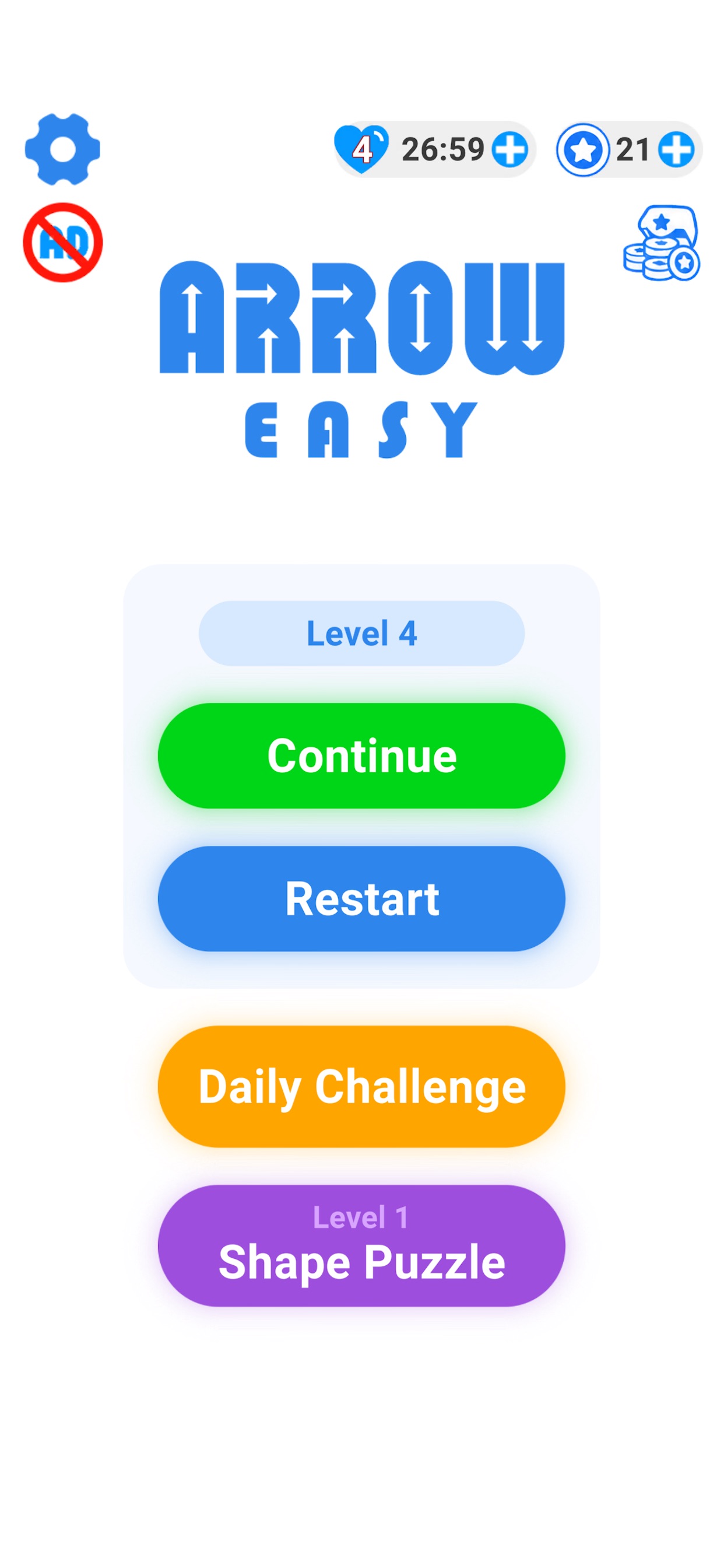 Screenshot 1 of easy arrows