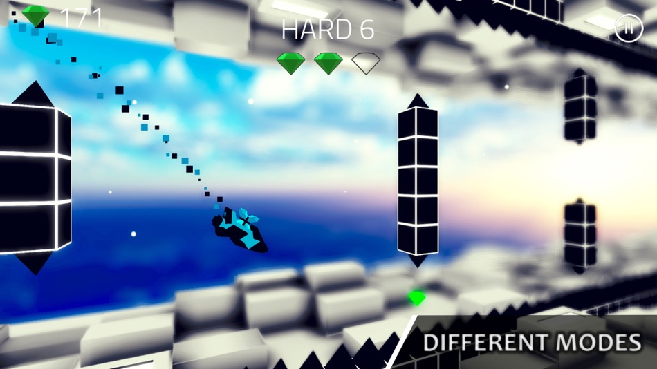 #2. Geometry Jump 3D (iOS) Podle: Damian Kupper