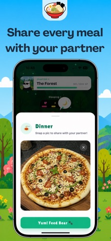 BooBear: Couples Pet Game iPhone screenshot