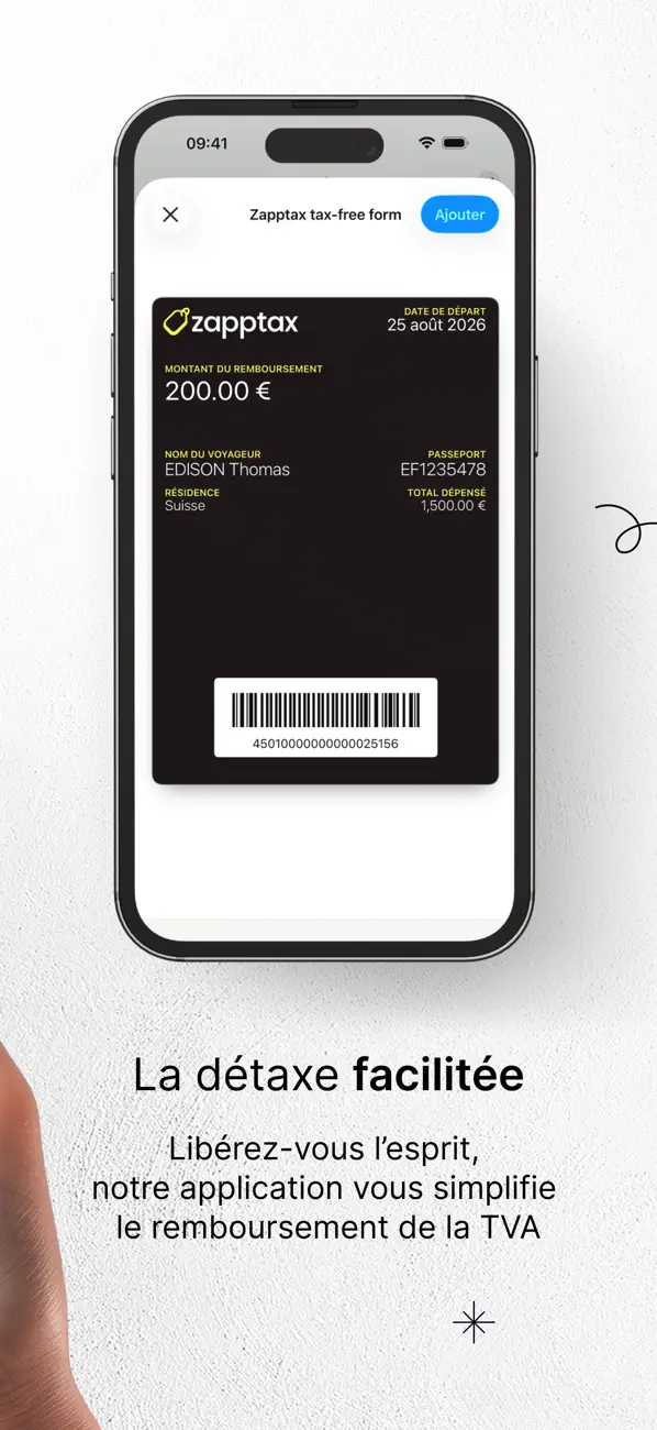 Screenshot #2 pour Zapptax - La détaxe facile