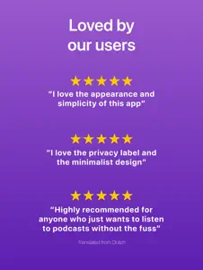 Lysten: Podcast Player 2