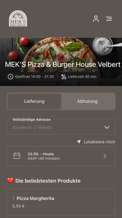 MEK'S Pizza & Burger House