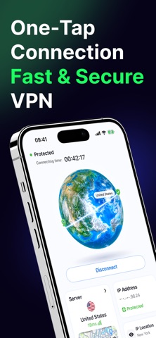 Hammer VPN: Fast & Unlimited iPhone screenshot