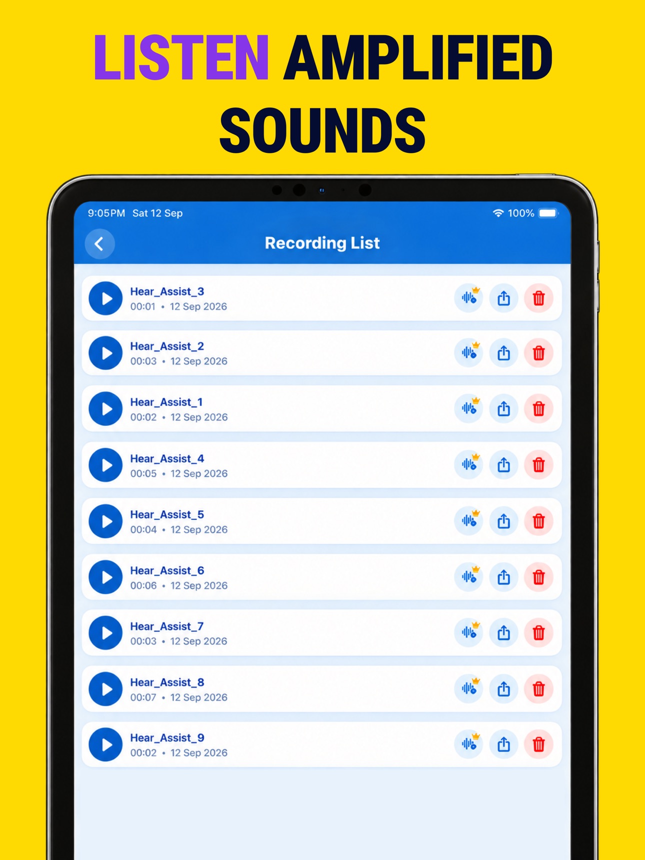 Screenshot 10 of Hear Assist - Boost Listening