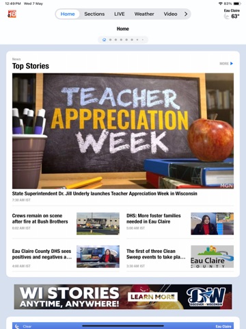 WQOW 18 News NOW iPad screenshot