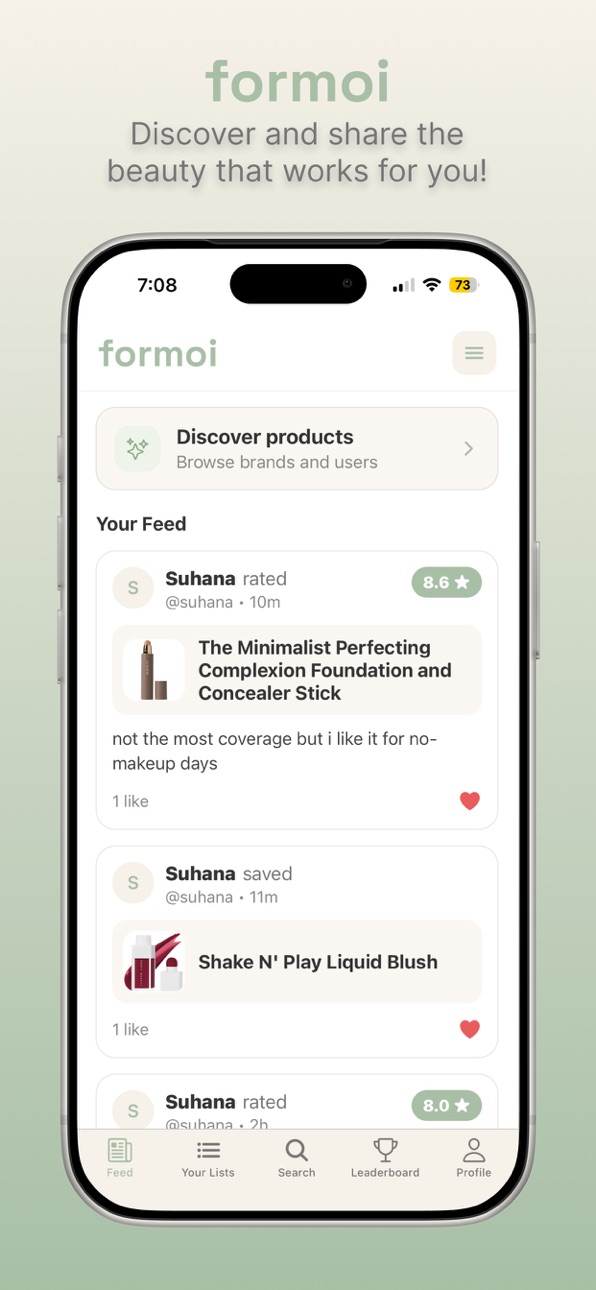 iPhone screenshot