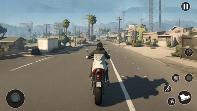 Gangster Shooting Car Games 3D Screenshot