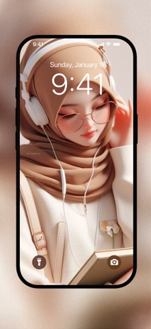 Hijab Girl Wallpapers HD screenshot