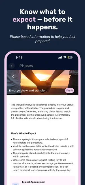 Embraya: IVF Tracker screenshot 4