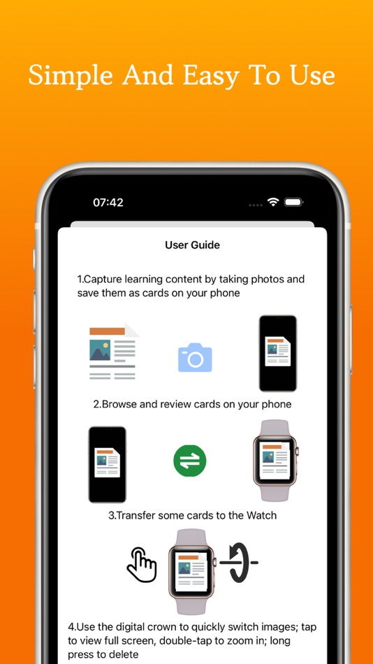 #2. QuickNotes Flashcards Watch (iOS) 게시자: 阳 孙