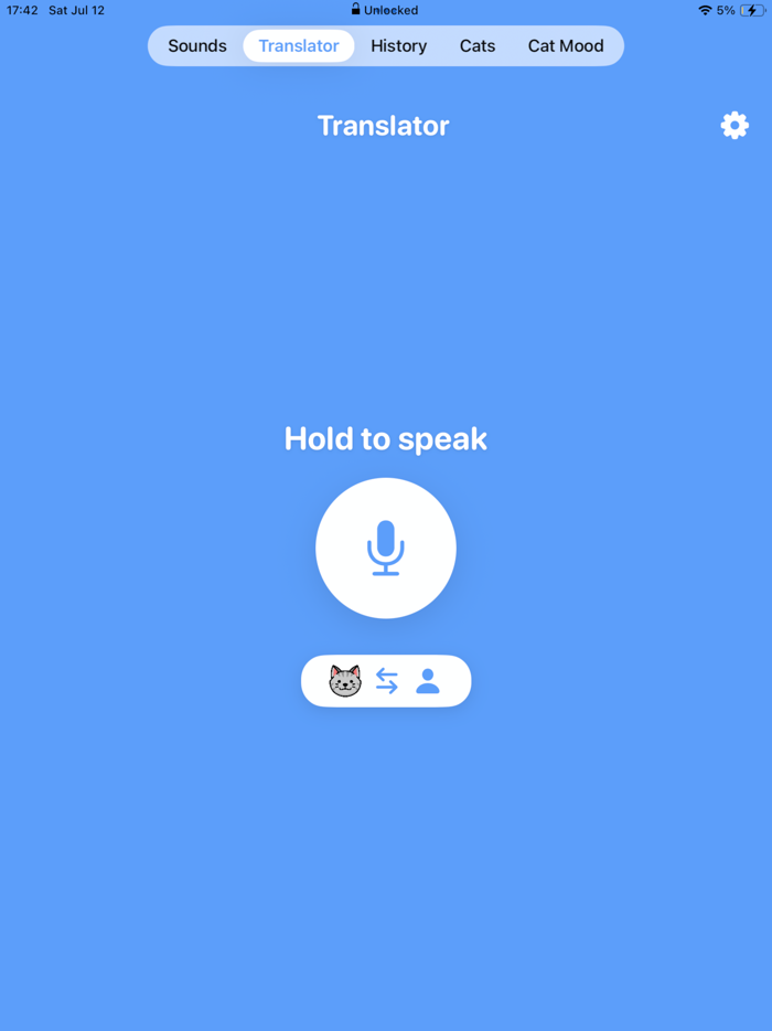 Human to Cat Translator - Meow