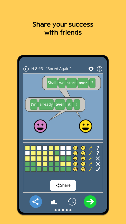 #7. Hexalog: Discover dialog! (iOS) By: Rezzles